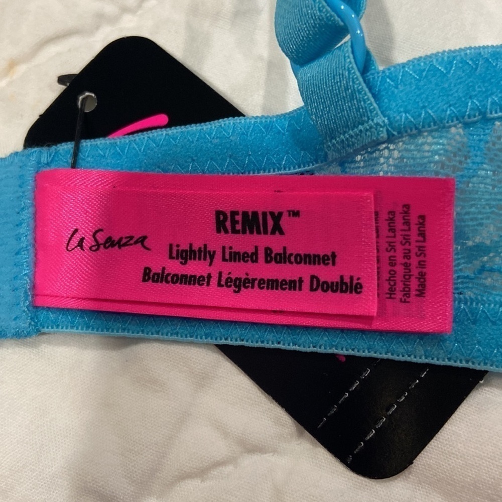 LASENZA bra size 34C. NWT blue. - Picture 5 of 8